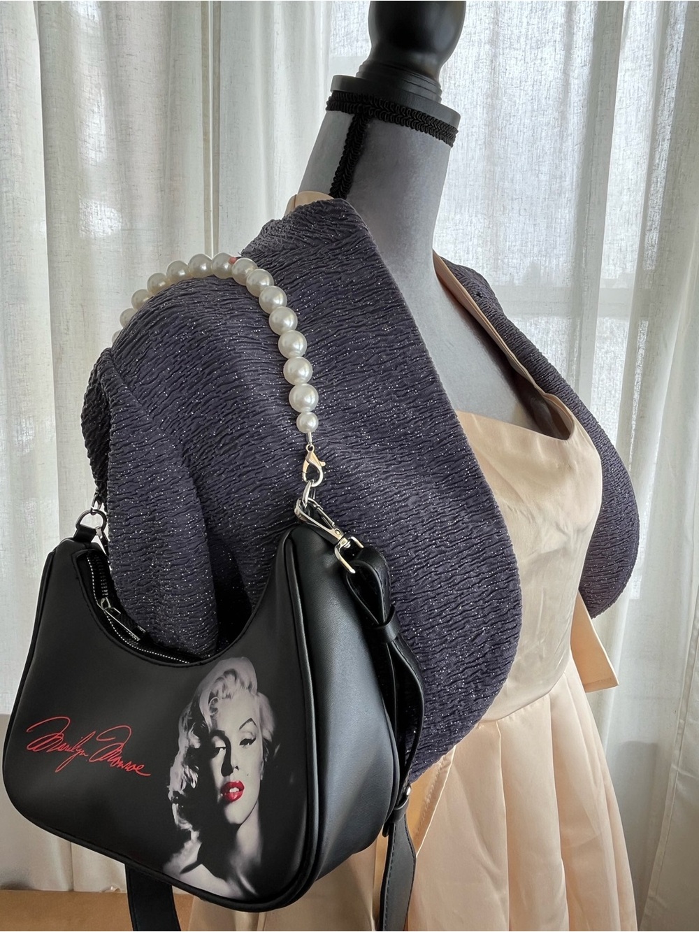 Marilyn Monroe Shoulder Bag, NWOT ❤️🖤🤍